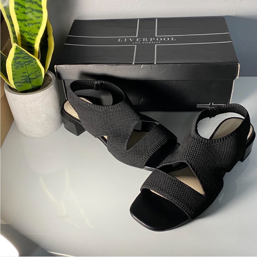 Liverpool Women's Elegant Black Sandals